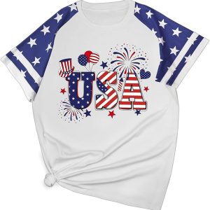 Alternative view of 4th of July Shirts Women 002
