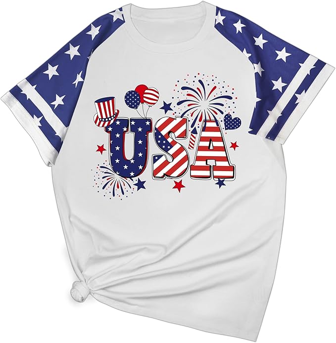 4th of July Shirts Women 002 2 4th of July Shirts Women 002 - Image 2